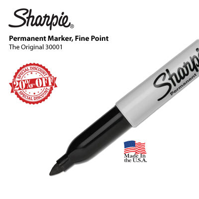 Sharpie%20Permanent%20Marker,%20Fine%20Point%20-%20Image%202