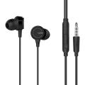 UiiSii U8 In-Ear Dynamic Driver In-ear Earphones with Mic - Black. 