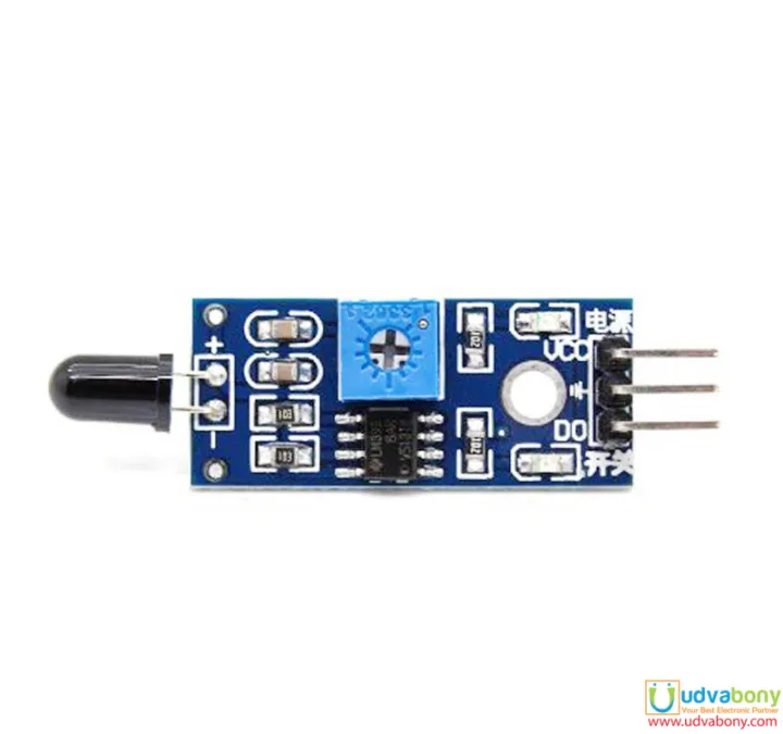 SINGLE%20LED%20FLAME%20Sensor%20For%20Fire%20Detection%20Module%20IR%20Infrared%204%20Wire%20Cables%C2%A0%20Flame%20Detection%20Sensor%20Circuit%20IR%20Flame%20Sensor%20Detector%20Smart%20Sense%20For%20Arduino%20Electronics%20Circuitry%20&%20Parts%20-%20Image%204