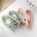 2pcs Folding Hangers Portable Outdoor Non-slip Hanger Portable Travel Cloth Hanger - Hanger. 
