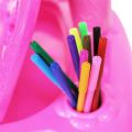Hello Kitty Kids Projector Drawing Painting Table Desk Art Learning Kit for Drawing with Color Pens. 