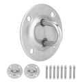 Stainless Steel Mount Anchor & Bolts Ceiling Buckle Hook Fixed Disc for Yoga H ck.