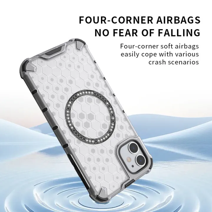 For%20Apple%20iPhone%2011%20Case%20Honeycomb%20MagSafe%20Shockproof%20Camera%20Protection%20Back%20Cover%20ip11%20casing%20-%20Image%204