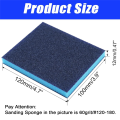 60-200 Grit Sanding Sponge Sanding Block Set Wet Dry, Sanding Blocks.