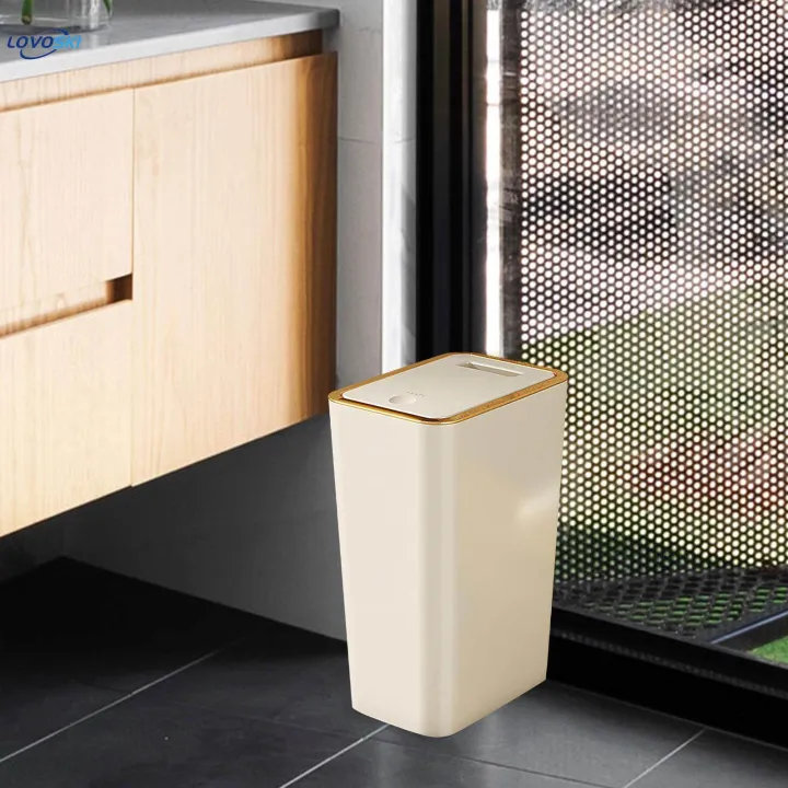 Rectangular%20Dustbin%20Small%20Slim%20Narrow%20Garbage%20Can%20Garbage%20Container%20Bin%20for%20Laundry%20Room%20Home%2010L%20-%20Image%206