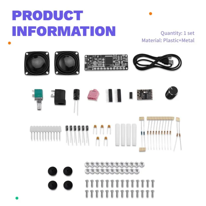 PAM8406%20DIY%20Bluetooth%20Speaker%20Kit%20Electronic%20Amplifier%20Soldering%20Project%20USB%20Stereo%20Home%20Speaker%20Kit%20-%20Image%205