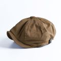 Retro British Style Newsboy Cap Men Cotton Ascot Cap Beckham Khaki Male Spring Summer Vintage Brand New Octagonal Flat Cap. 
