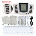 Electrical Tens Machine Physiotherapy Digital EMS Muscle Stimulation Body Vibration Massager Neck Back Cervical Pain Relief Tool.