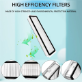 21 Piece Main SIde Brush HEPA Filter Mop Cloth As Shown Replacement Parts for Dreame Bot D9 MAX / L10 Pro Robot Vacuum Accessories.