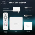 HOMATICS R Lite 4K TV Box Android 11 with Netflix 4K Google Certified Amlogic S905Y4 2G32G Dolby Atmos AV1 H.265 2T2R Wifi ATV. 