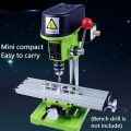Small Precision Multifunctional Milling Machine, Bench Drill Clamp Workbench. 