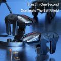 G21 1 Pair 6 Finger Game Controller for PUBG Game Mobile Gamepad Trigger Joystick Shooter Fire Button Controller for PUBG Mobile.