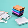 Metal Power Bank DIY Kit Type-C Storage Case Box Free Welding Suit 4X 18650 Eatop. 