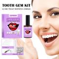 DIY Tooth Gem Kit Super Viscose Water Diamond Crystal Jewelry Tooth Decoration Teeth Easy Remove Install Tooth Jewelry Kit.