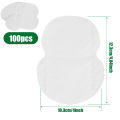 100/300Pcs Disposable Underarm Armpit Sweat Pads Sweat-absorbing Patch Summer Deodorants Non-woven Pads Breathable Ultra-thin. 