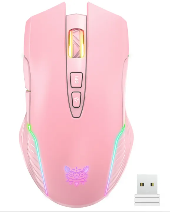 New%20Product%20ONIKUMA%20CW905%20Cute%20Pink%20Wireless%20Gaming%20Mouse%20RGB%20Marquee%20Rechargeable%20Desktop%20Computer%20Notebook%20Mouse%20-%20Image%202