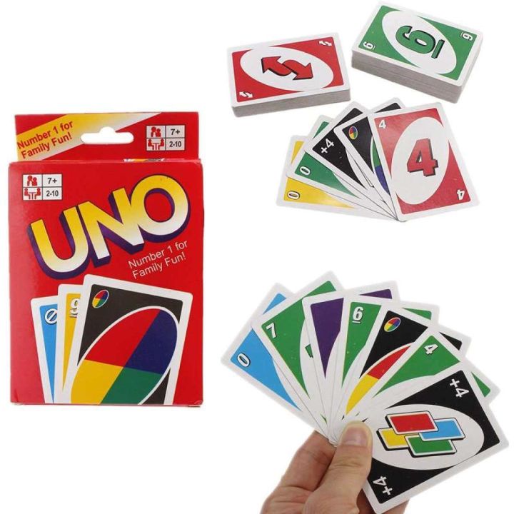 Uno Card Big Size-112 Pcs -Multicolor - Pokemon Cards