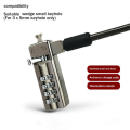 Laptop Lock Small Keyhole PC Lock 7000 3x5mm Suitable for DELL Alien Spirit More Burning. 
