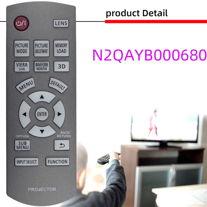 2X%20N2QAYB000680%20Replace%20Remote%20Control%20for%20DLP%20Projector%20PT-AT5000E%20PT-AT6000E%20PT-AE7000%20PT-AE8000%20PT-AE8000EA%20-%20Image%206