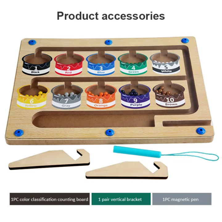 GC%20Magnetic%20Color%20Number%20Maze%20Wooden%20Color%20Matching%20Counting%20Puzzle%20Board%20Concentration%20Training%20Educational%20Toys%20-%20Image%208