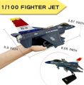 Fighter Jet Toy F-16 Toy Jets for Kids Military Plane Army Air Force Pull Back Fighter Toy diecast Metal Aircraft with Spray Effect Lights and Sounds for Boys Girls Age 3-12+ (F 16 Blue). 
