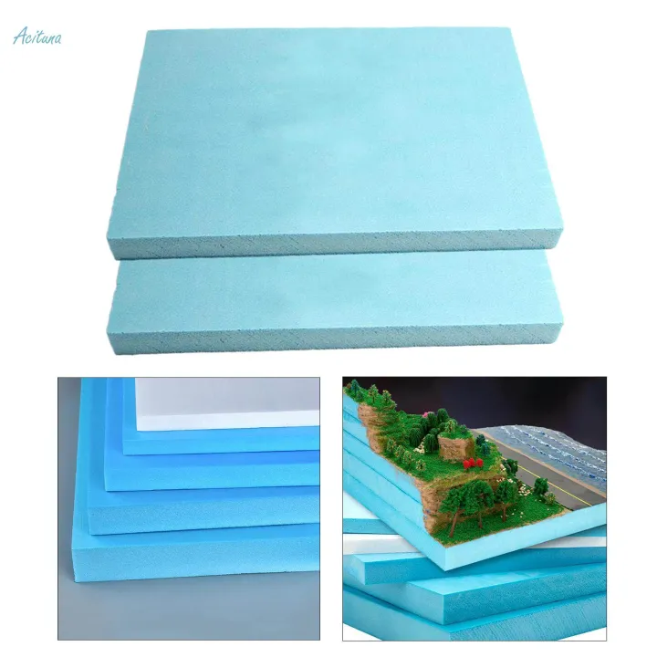 2x%20Miniature%20Craft%20Foam%20Board,%20DIY%20Landscape%20Scenery%20Building%20Foam%20Slab%20Diorama%20Base%2030cmx20cmx4cm%20-%20Image%207