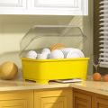 Fully Enclosed Tableware Storage Box Kitchen Dish Rack Cupboard Storage Dish Container Dish Rack Draining Basket Storage Box. 