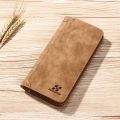 New Men's Wallet Long Wallet Men's Retro Style Men Large Capacity Wallet Bag Luxury Design Men Multi Card Wallet. 