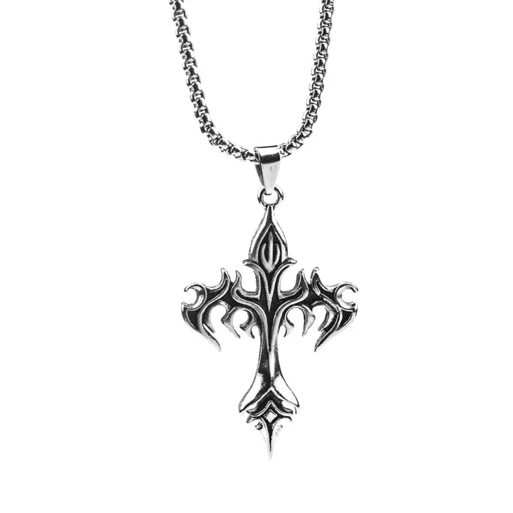 Men's%20Stainless%20Steel%20Fashion%20Chain%20Necklace%20High%20Quality%20Polished%20Jewelry%20for%20Everyday%20or%20Party%20Wear%20-%20Image%204