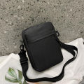 Oxford Cloth Mini Casual Small Zipper Crossbody Pouch Simple Shoulder Bag Men Mobile Phone Bag Conbo. 