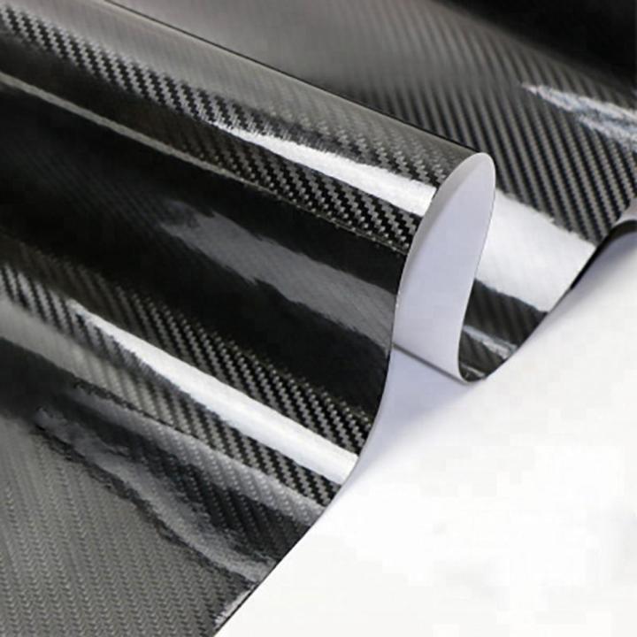 7D Waterproof Carbon Fiber Vinyl Car Wrap Sheet Roll Film Sticker Decal ...