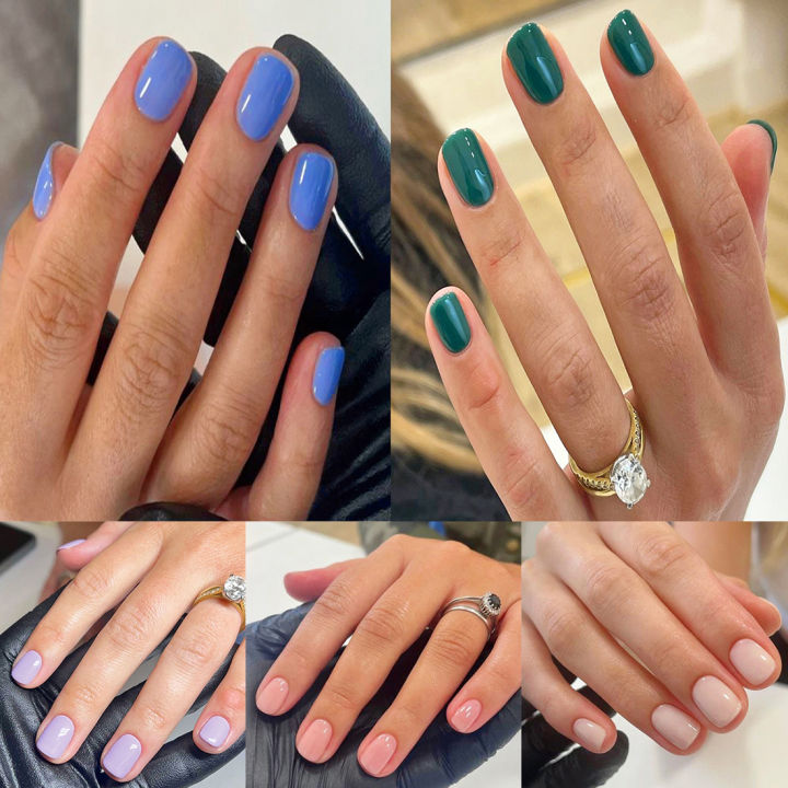 24pcs%20Short%20Kawaii%20Nails%20Brown%20Color%20Nails%20Press%20On%20Multi-Styles%20False%20Nail%20Patches%20Y2k%20French%20Detachable%20Nail%20Manicure%20Art%20-%20Image%203