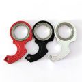 Aluminum Alloy Scimitar type rotary keychain Karambit spinner unzipped keychain fidget spinner 2nd generation fidget spinner. 