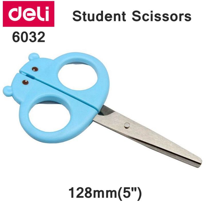 Deli%206032%20Student%20Scissors%20128mm(5')_1%20Piece%20-%20Image%202