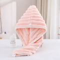 Microfiber Hair Towel Wrap | Coral Fleece Quick Dry Hair Turban | Anti-Frizz Soft Hair Drying Towel for Women. 