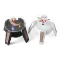 High-Footed UFO Solar 9cm 360 Rotating Display Stand Props Turntable.