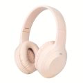 Fashion Popular Khaki Wireless Headphones, Head-mounted Folding Portable Sports Wireless Earphones, Mobile Phone Gaming Wireless Headphones, HIFI Music Headset. 