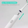 Xiaomi Mijia T100 Electric Toothbrush Replacement Head (3 Pcs)-White. 