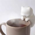 Cartoon Cat Shape Automatic Air Blower Mini Food Cooling Fan Hot Water Tea Rice Dishes Coffee Fans. 