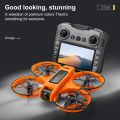 S156 Mini Drone 4K Camera Brushless Outdoor Obstacle Avoidance Portable Beginner RC UAV Toy Drone with Screen Remote Control.