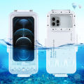 PULUZ 45m/147ft Waterproof Diving Case Underwater Photography Replacement for 13.0 or Above. 