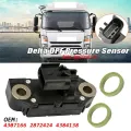 1 PCS Car Engine EGR Delta DPF Exhaust Differential Pressure Sensor 4307166 2872424 4384138 Replacement for Cummins ISX ISB 6.7L ISF 3.8. 
