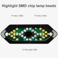 Wireless Bicycle Tail Indicator Light Turn Signals Remote Control With Signal Horn Usb Rechargeable Light - Cycle Accessories - Cycle Accessories - Cycle Accessories. 