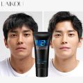 LAIKOU - Men's Exfoliating Facial Cleanser Natural Face Cleanser For Oily Acne Oil Control(50gm).