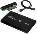 HDD /ssd External Enclosure Case 2.5 Inch USB 2.0 Hard Drive Disk case.