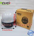 Light Shad Click Round-Lamp Shade Security Light Water Proof & Tamper Proof E27 Ceramic up to 20w Holder Light Box. 
