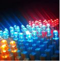 ( 100 pcs  )5mm LEDs Light Multicolors  3V DIY Science Project Electronics Components Lighting Kit. 