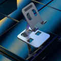 360 Rotating Metal Aluminum Alloy Phone Holder Stand Adjustable Universal Table Tablet Phone Stand. 