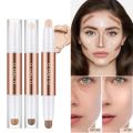 Face Contour Stick Double Head Contour Concealer Pen Waterproof Matte Finish Highlighters Shadow Contouring Pencil Cosmetics.