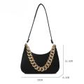 Trendy Women's Shoulder Bag Elegant Brand Clutch Purse Luxury Brand Clutch Purse Fashion Women's Shoulder Tote Retro Green Felt Handbags. 